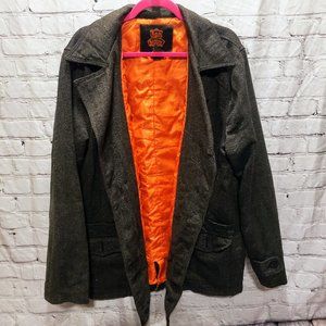Rock Revival wool blend peacoat Size XL